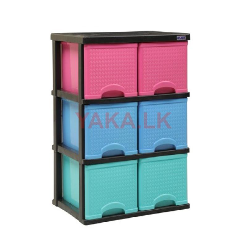 6 Drawer Plastic Cupboards