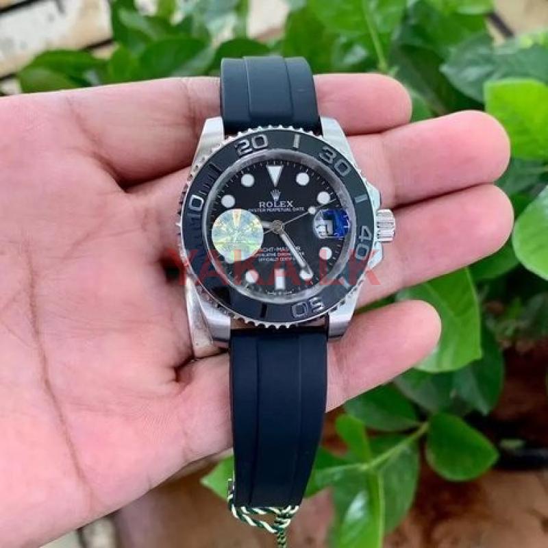 Rolex Yatch-Master Black Silver
