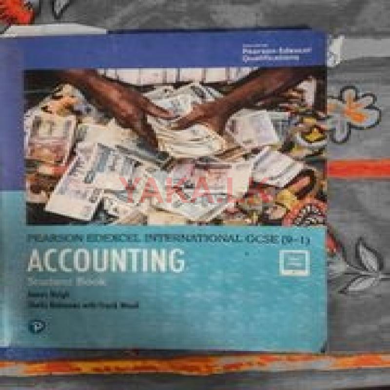 Edexcel IGCSE books - accounting