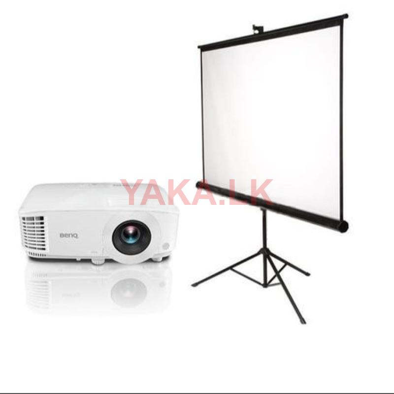 Projector with Screen for Rent