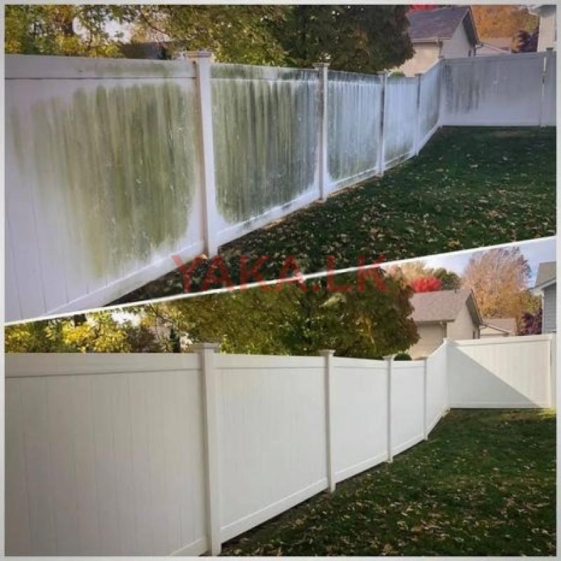 Pressure wash cleaning & painting