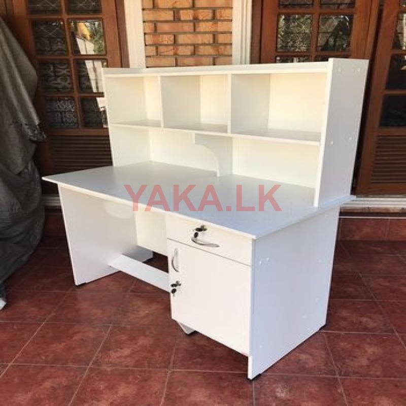 White Large Study Table (003)