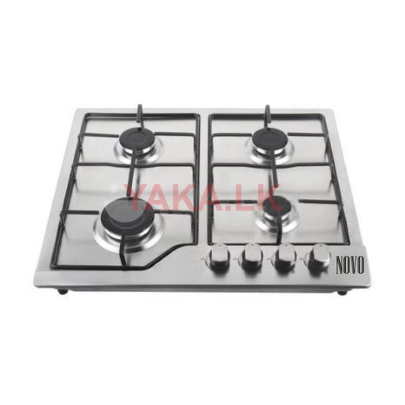 Novo Safety 4 Burner Gas Cooker Hob
