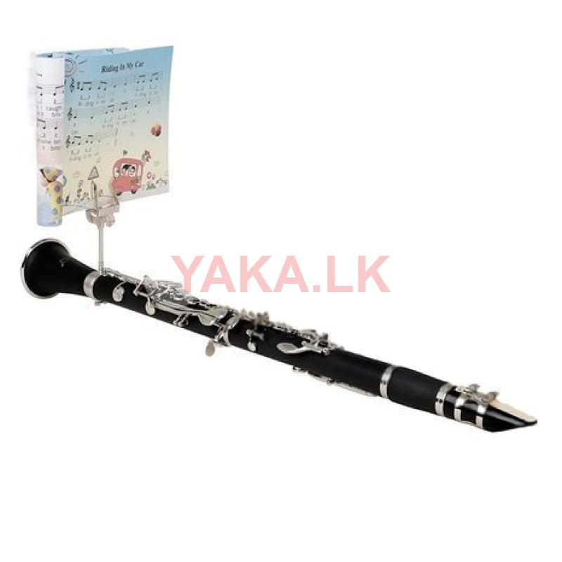 Clarinet Music Note Holder Card Clip