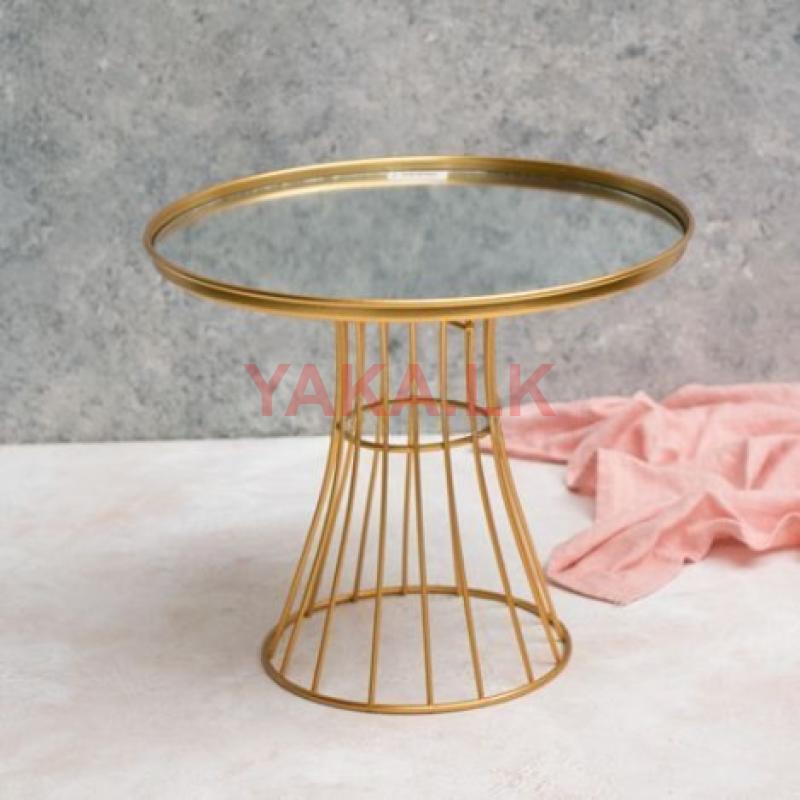 Mirror top cake stand
