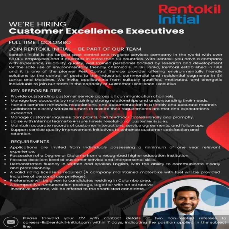 Customer Service Executive