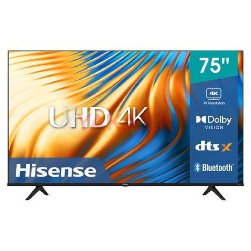 New Hisense 75″ 4K Smart VIDAA UHD TV HNTV75A6K
