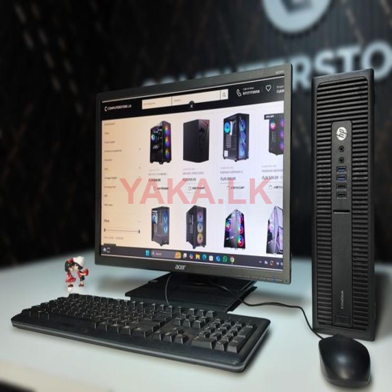 HP Core i5 6th Gen , 4GB RAM 500GB HDD 710 2GB VGA 19" used full set