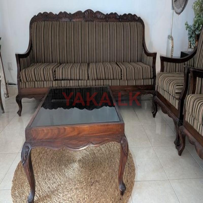 Sofa Set - Teak Wood