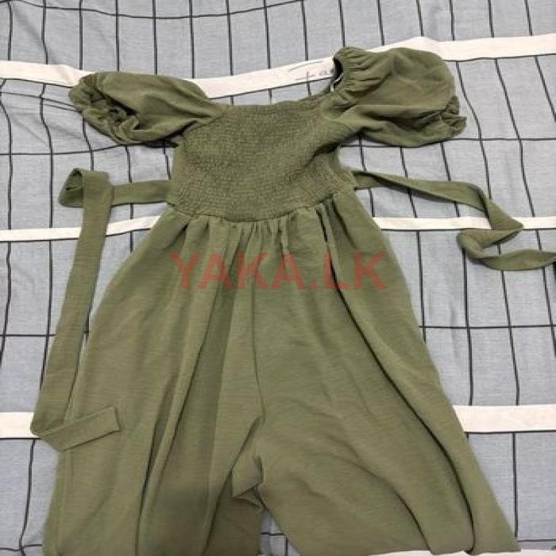 Front Cutout Detail Jumpsuit