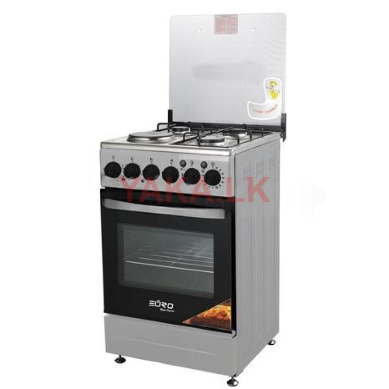 EURO (Turkey) Free standing Electric oven 3 burner with 1 Hot Plate