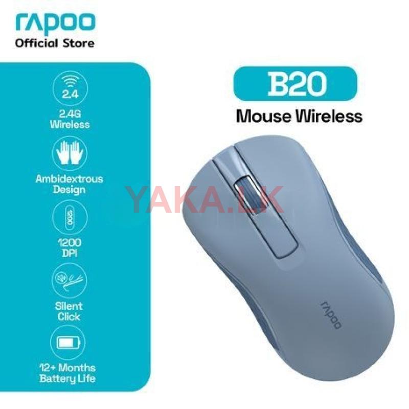 RAPOO WIRELESS MOUSE SILENT