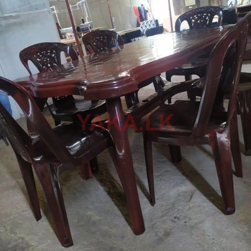 Piyestra Dining Table & 6 Chairs