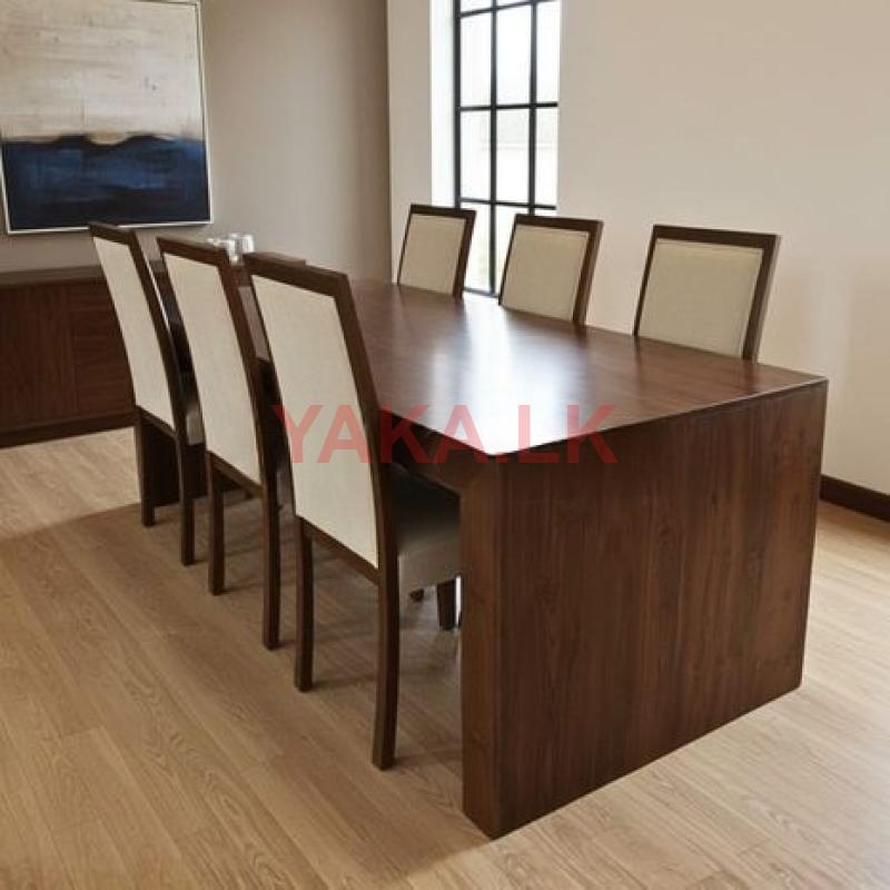 Dinning Table with 6 Cushion Chairs -Li 36