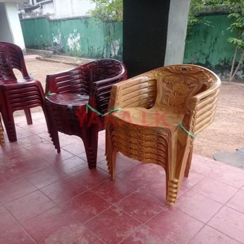 Nippon plastic arm chairs