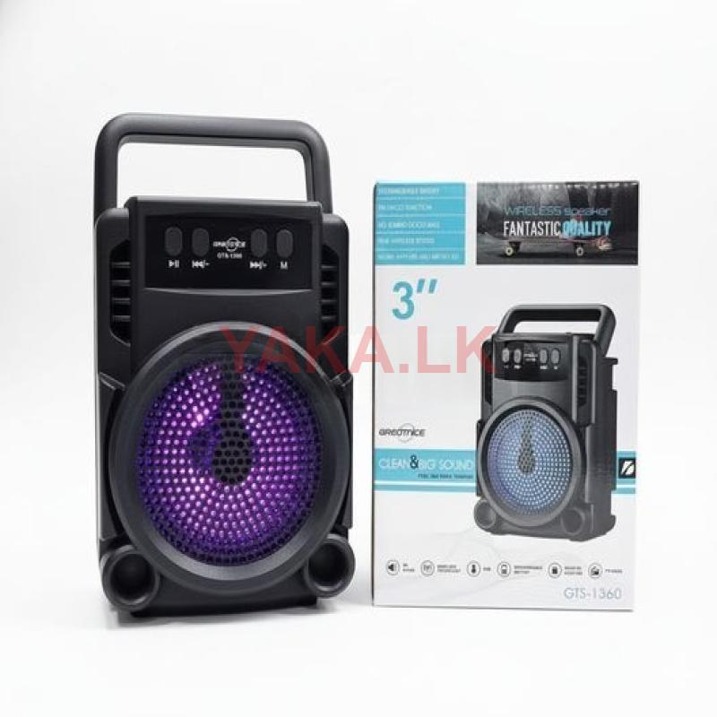 Greatnice Wireless Speaker 3"(GTS-1360)
