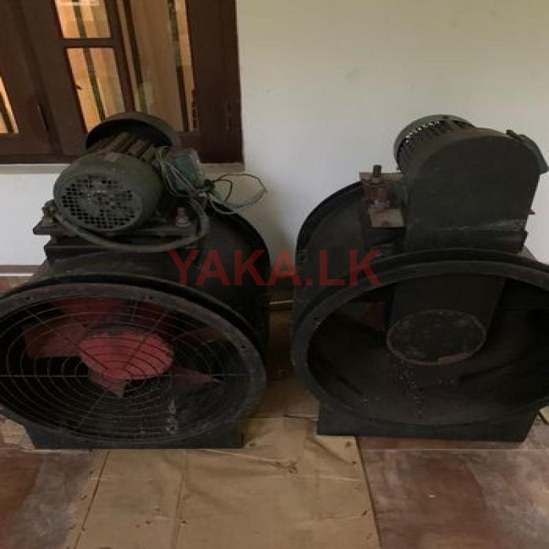 Industrial Fans With Blowers / Motors