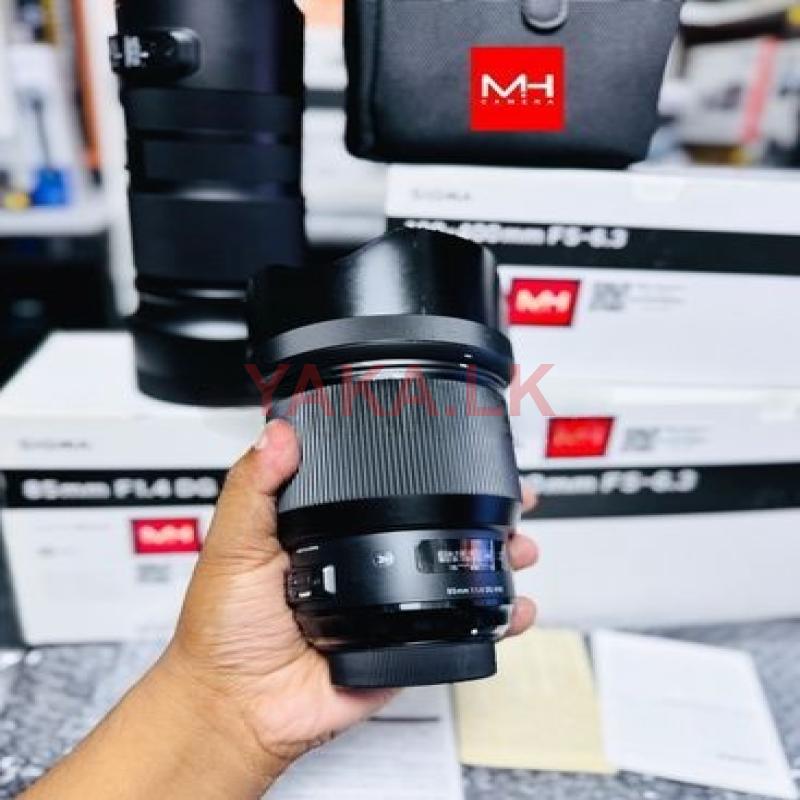 SIGMA 85mm 1.4F DG HSM ART Lens NIKON Full Set Box