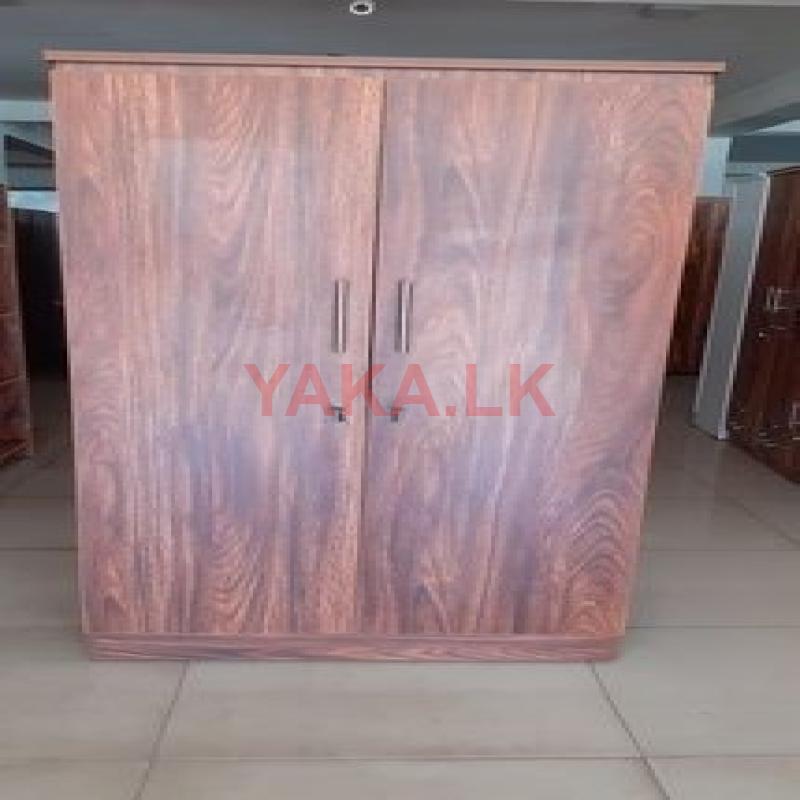 2 door melamine cupboard (K-16)