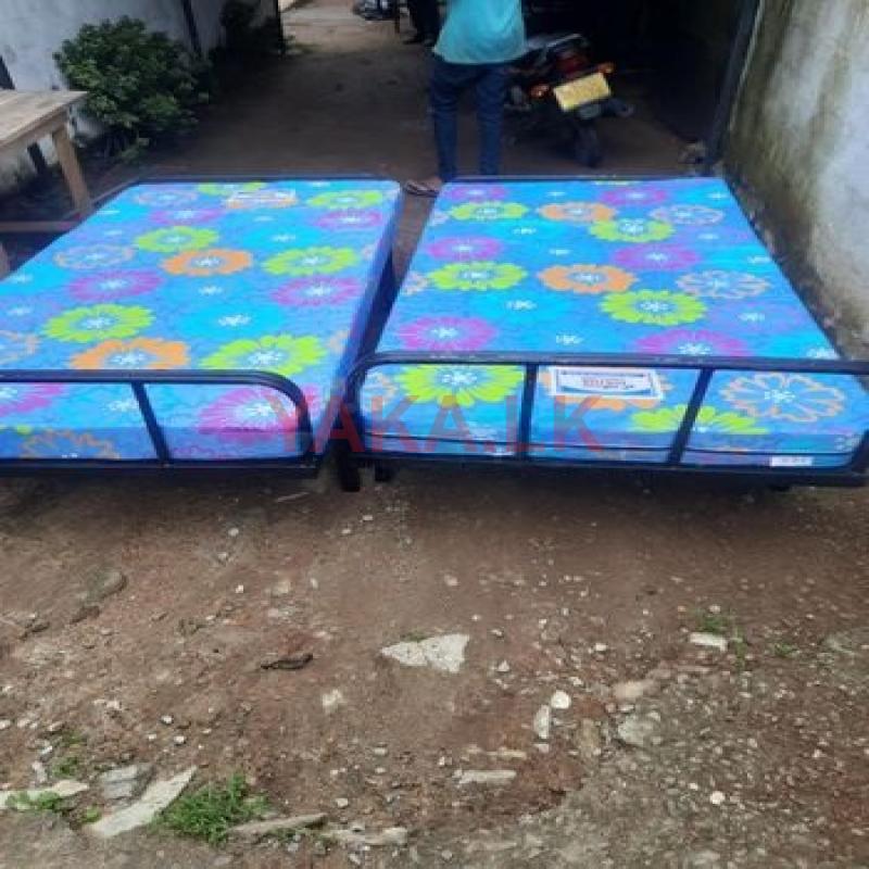 Steel bed 6ft / 3ft