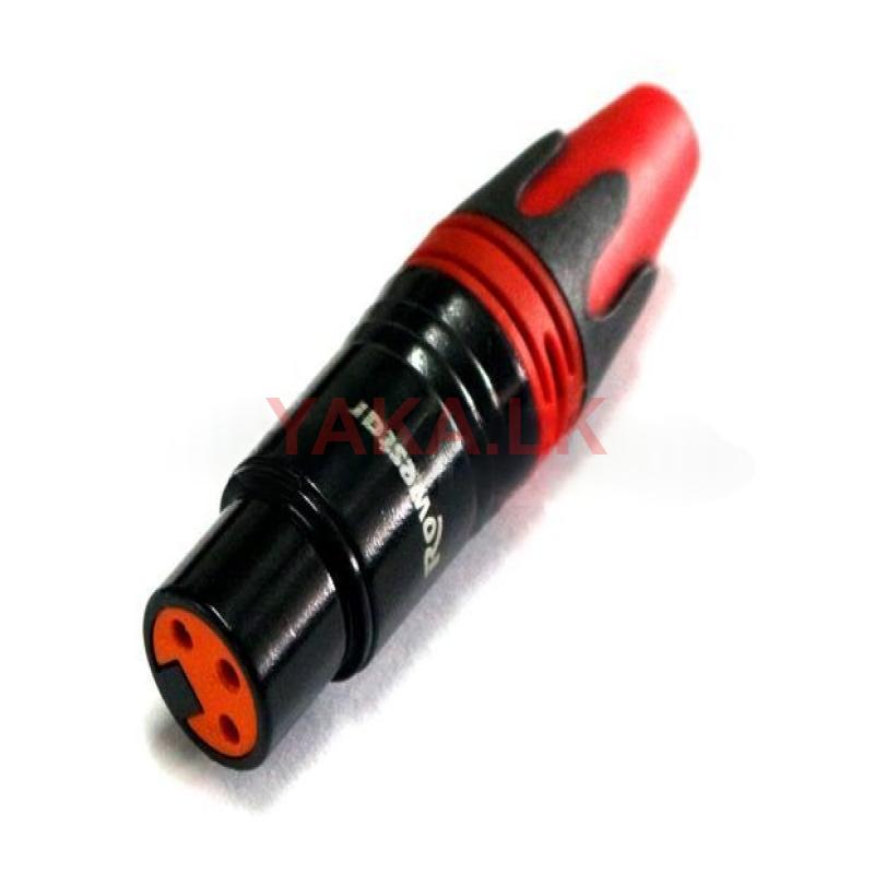 3pin XLR Female Jack - HQ Brand Rowestar