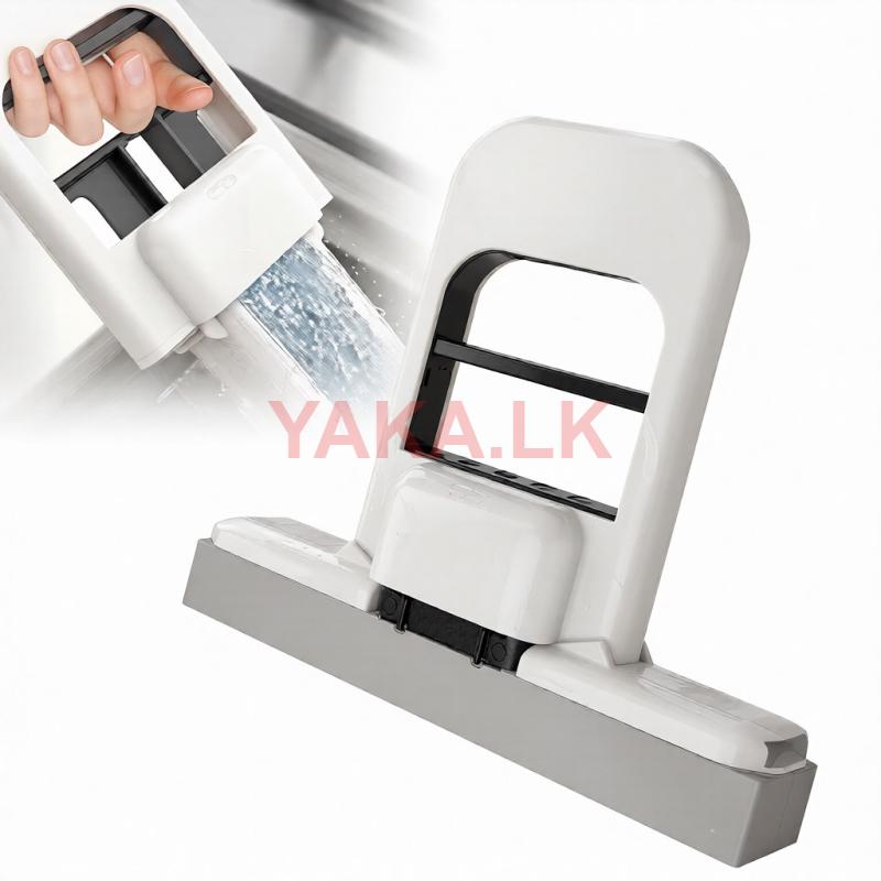 Portable Mini Mop, Self-Squeeze Desktop Cleaning, Foldable, Hand-Free