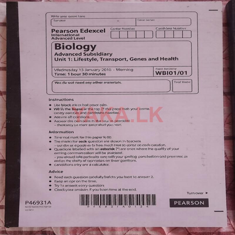 IAS Biology Past Paper Books