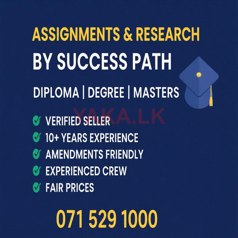 MBA/MSc/ BSc/ HND Assignment Research Help