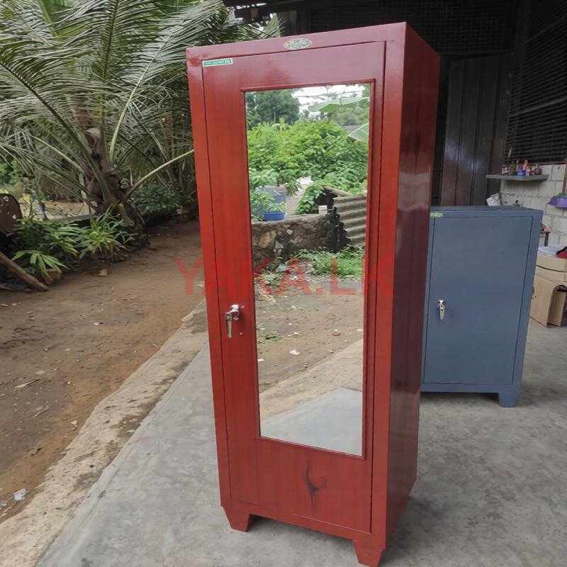 New 6x1.5 One Door Steel Cupboard With Mirror Finishing (W5)