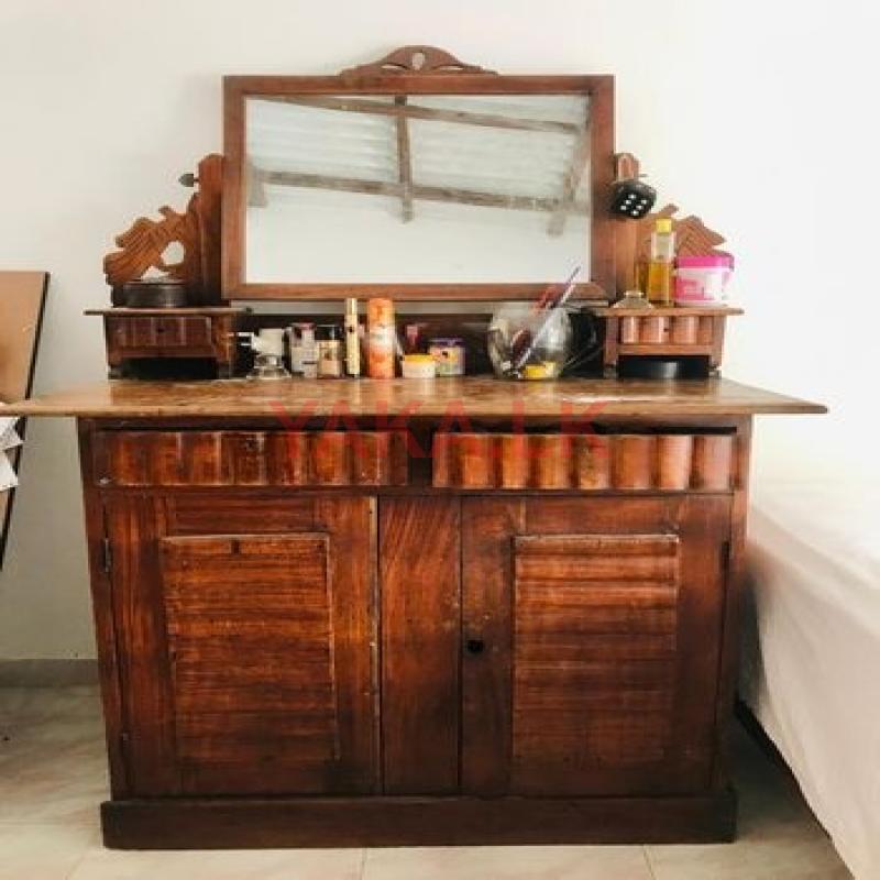 Antique Mirror Cupboard
