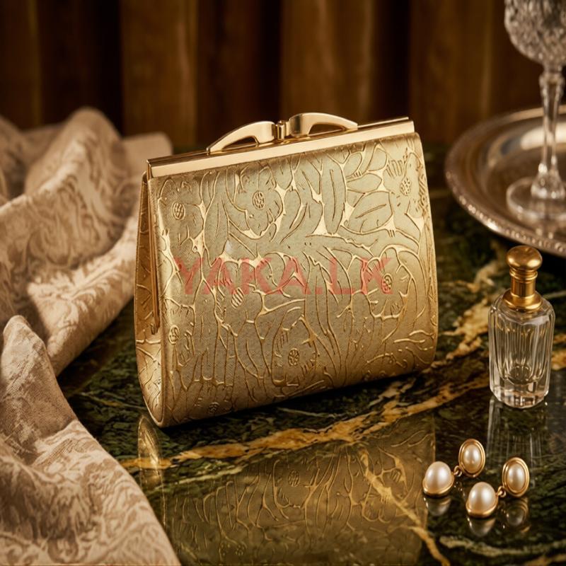 Gold Bridal Clutch
