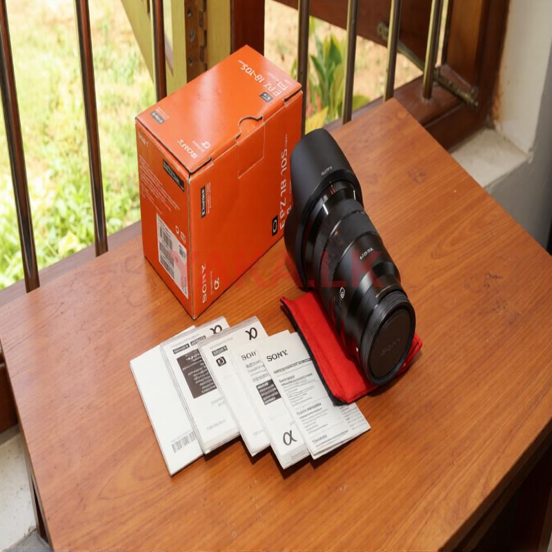 Sony E PZ 18–105mm F4 G OSS APS-C Power Zoom Lens