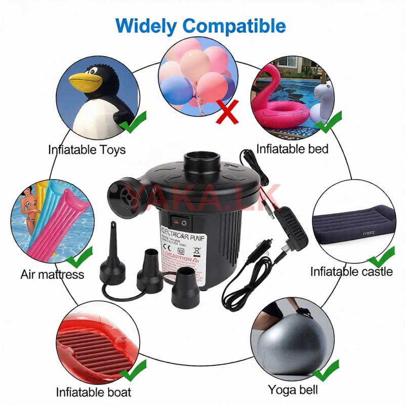 Air Pump Fast Inflating 230v 50w for Swimming Pools - new.