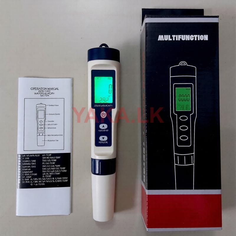 PH Meter TDS + EC Thermometer Salt Water Tester 5 in1 new
