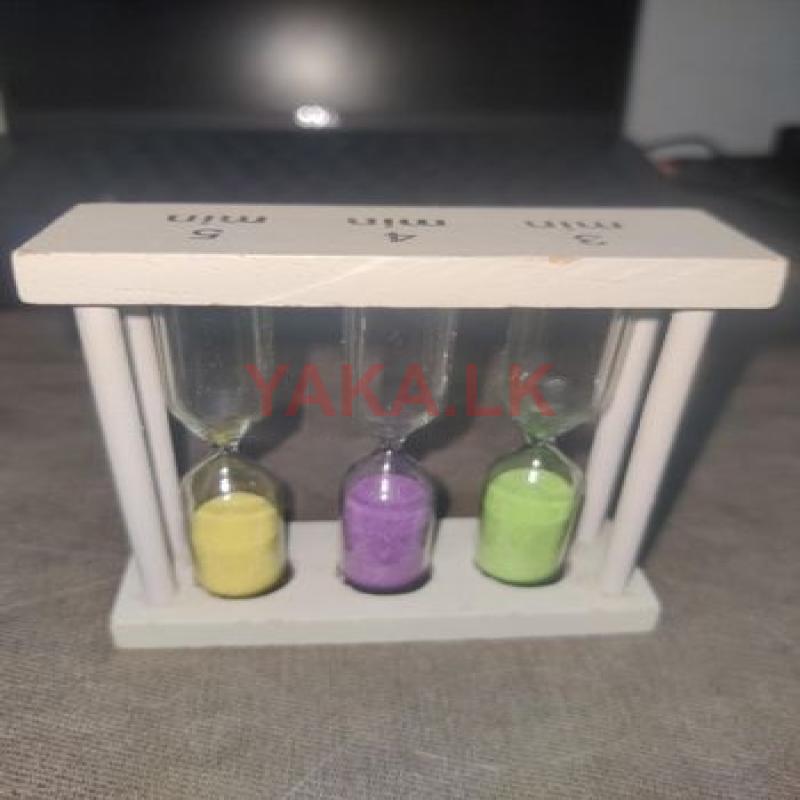 Decorative Wooden Colorful Sand Timer