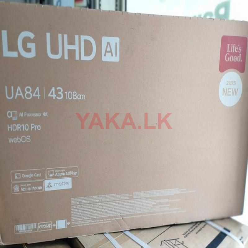 New 43 inch LG 4k Smart Ultra HD TV