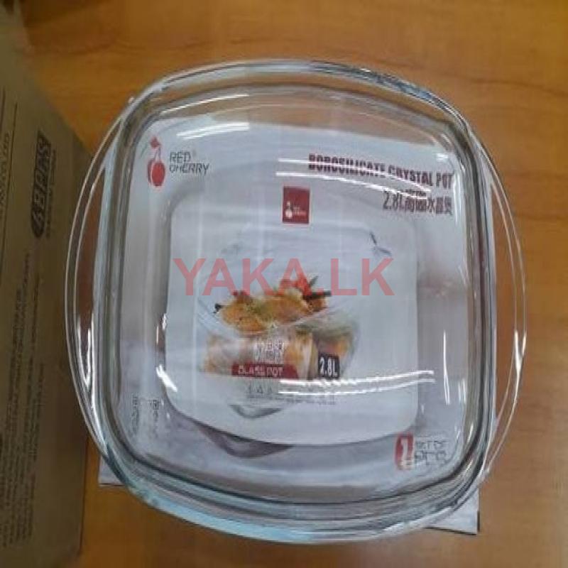 Glass Pot Pyrex Dish 2.8 L