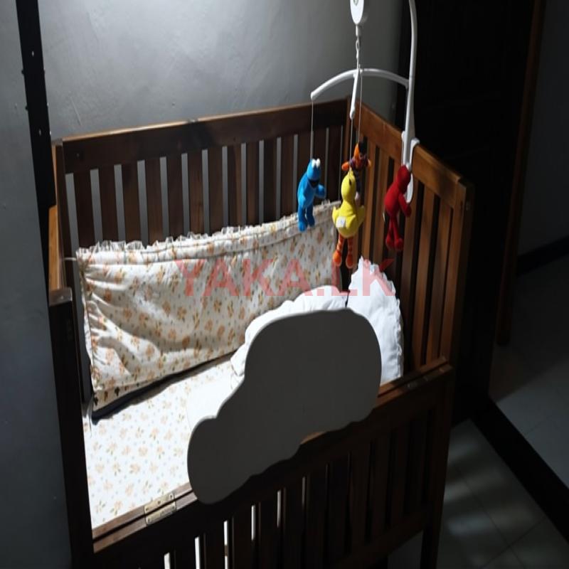 Teak Baby Cot