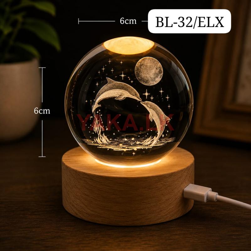3D Led Bed Side Table Lamp night Light Home Decor