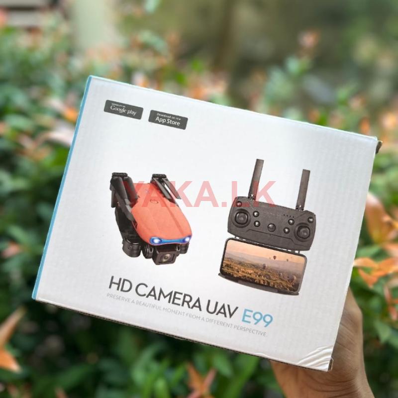 Double camera drone